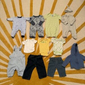 🚨 Baby Boy 0-3 Month Bundle